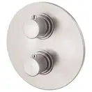 Смеситель для душа с термостатом Paffoni Light (цвет - сталь) (LIQ018ST) фото 1 Aquada.com.ua