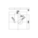 Смеситель для душа Paffoni Red (цвет - хром) (REDBOX015CR) фото 2 Aquada.com.ua