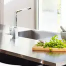 Grohe Eurocube Змішувач для кухні, хром (31255000)