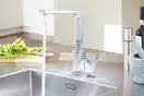 Grohe Eurocube Змішувач для кухні, хром (31255000)