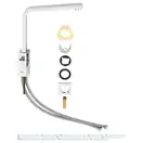 Grohe Eurocube Змішувач для кухні, хром (31255000)