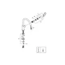 Grohe BauLoop Смеситель для кухни, хром (31368000)