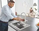 Система фільтрів для питної води зі змішувачем Grohe Blue Home Connected (31455001)