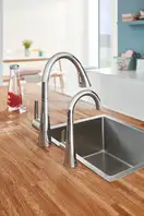Grohe Zedra Смеситель для кухни, выдвижной, хром (32294002)