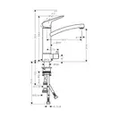 Hansgrohe Logis M31 220 Смеситель для кухни, хром (71834000)