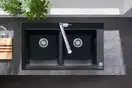 Смеситель для кухни Hansgrohe Metris Select 320 2jet, sBox (цвет - хром), с вытяжным душем (73806000) фото 4 Aquada.com.ua
