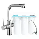 IMPRESE Комплект: DAICY смеситель для кухни + Ecosoft Standart система очистки воды (3х ступенчатая) (55009-F+FMV3ECOSTD) фото 1 Aquada.com.ua