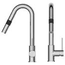 IMPRESE SMART bio смеситель для кухни с дозатором, хром, 35 мм (ZMK051901151) фото 4 Aquada.com.ua