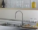 Смеситель кухонный Paffoni Red (цвет - хром) (RED285CR) фото 3 Aquada.com.ua