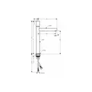Смеситель для раковины 260, Select Axor Uno (цвет - хром) (45004000) фото 2 Aquada.com.ua