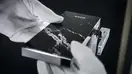 Смеситель для раковины на 3 отверстия Axor MyEdition (цвет - хром/мрамор) (47052000+47913000) фото 2 Aquada.com.ua