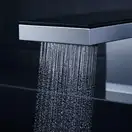 Axor MyEdition 221 Змішувач для умивальника, Chrome Black Glass (47060600)
