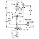 GROHE Для раковины  BAU EDGE (23760000) фото 4 Aquada.com.ua