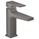 Смеситель для раковины Hansgrohe Metropol (цвет - чёрный матовый хром), с донным клапаном Push-Open (32507340) фото 1 Aquada.com.ua