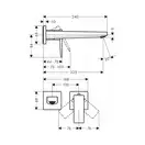 Hansgrohe Metropol Змішувач для умивальника, хром (32526000)