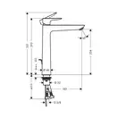 Hansgrohe Talis E 240 Змішувач для умивальника, хром (71716000)