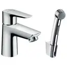 HANSGROHE Набор для биде, со сливным клапаном Push-Open, хром Talis E (71729000) фото 1 Aquada.com.ua