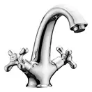 IMPRESE RALSKO NEW смеситель для раковины двухвентильнный, хром (05240NEW) фото 1 Aquada.com.ua