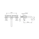 Смеситель для раковины Nicolazzi Mac Kinley 05 (2207CR29) фото 2 Aquada.com.ua