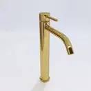 Paffoni Light Змішувач для раковини, медове золото (LIG081HG)