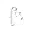 Смеситель для раковины Paffoni Stell, высокий (STEEL081AC) фото 3 Aquada.com.ua