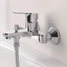 Смеситель для ванны Grohe BauEdg (цвет - хром) (23334000) фото 2 Aquada.com.ua