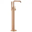 Смеситель для ванны напольный Grohe Essence (цвет - теплый закат), с душевым гарнитуром (23491DA1) фото 1 Aquada.com.ua