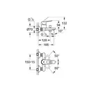 Grohe BauLoop Змішувач для ванни, хром (32815000)