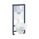 Grohe Solido Compact Инсталляция с унитазом 4-в-1 (39400000)