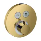 Hansgrohe ShowerSelect Термостат скрытый, Polished Gold Optic (15743990)