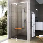 Душевые двери Ravak Pivot PDOP2-110 (профиль - белый; стекло - Transparent (прозрачный)) (03GD0100Z1)