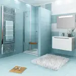 Душевые двери Ravak SmartLine SMSD2-90 (A) L (профиль - хром; стекло - Transparent (прозрачный)) (0SL7AA00Z1)