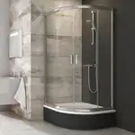 Душевая кабина Ravak Sabina 90x90, стекло прозрачное, профиль хром (3B270C40Z1)