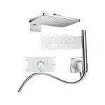 Axor Душевая система скрытого монтажа с термостатом Аxor ShowerSolutions 460 х 300 2jett (наружная и скрытые части) (35275001)