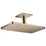 Верхний душ 460 х 300 мм Axor ShowerSolutions (цвет - полированное красное золото), 1 вид струи (35277300)