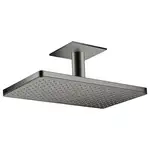 Верхний душ 460 х 300 мм Axor ShowerSolutions (цвет - полированный чёрный хром), 1 вид струи (35277330)