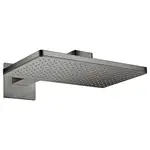Верхний душ 460 х 300 мм Axor ShowerSolutions (цвет - полированный чёрный хром), 1 вид струи (35278330)