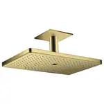 Верхний душ 460 х 300 мм Axor ShowerSolutions (цвет - полированное золото), 3 вида струи (35281990)