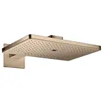 Верхний душ 460 х 300 мм Axor ShowerSolutions (цвет - полированное красное золото), 3 вида струи (35282300)