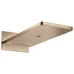 Верхний душ 580 х 250 мм Axor ShowerSolutions (цвет - полированное красное золото), 3 вида струи (35283300)