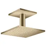 Верхний душ 250 х 250 мм Axor ShowerSolutions (цвет - матовая бронза), 2 вида струи (35312140)