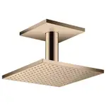 Верхний душ 250 х 250 мм Axor ShowerSolutions (цвет - полированное красное золото), 2 вида струи (35312300)
