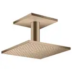 Верхний душ 250 х 250 мм Axor ShowerSolutions (цвет - матовое красное золото), 2 вида струи (35312310)