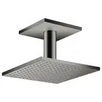 Верхний душ 250 х 250 мм Axor ShowerSolutions (цвет - полированный чёрный хром), 2 вида струи (35312330)