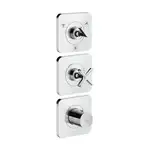 Термостат для душу Axor Citterio Е на 3 отвори, 3 функції, хром (36704000)