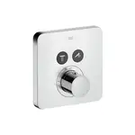 Термостат ShowerSelect S, для 2 потребителей, СМ Axor polished red gold (36707300)