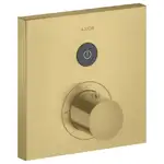 Термостат на 1 потребитель, скрытого монтажа Axor ShowerSelect (цвет - матовое золото) (36714250)