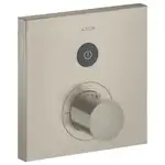 Термостат на 1 потребитель, скрытого монтажа Axor ShowerSelect (цвет - матовый никель) (36714820)