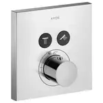 Термостат для душу Axor Shower Select square на 2 режиму, хром (36715000)