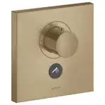 Термостат скрытого монтажа на 1 потребитель Axor ShowerSelect (цвет - матовая бронза) (36716140)